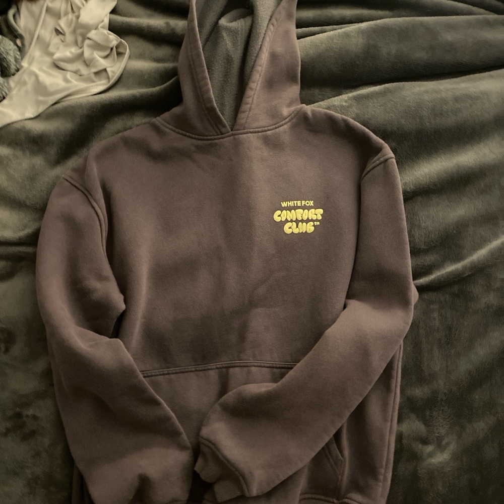 White Fox Boutique Dark Brown Hoodie